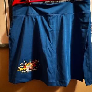 Disney Parks NWT 2024 Play In The Parks Blue Skort Size Large